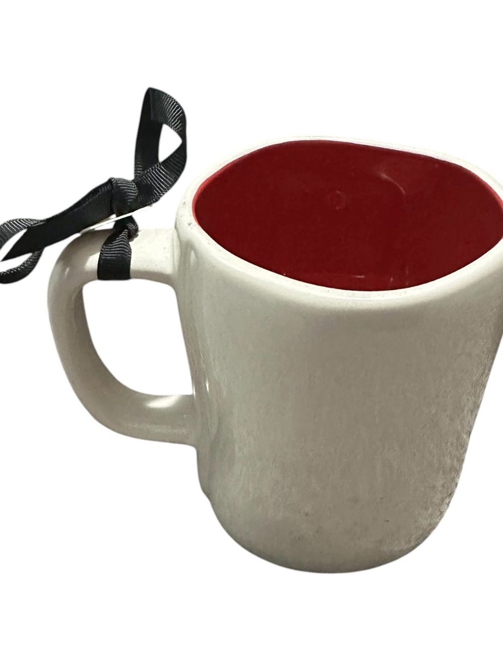 Rae Dun # 1 Teacher Ceramic Mug with Red Interior - Picture 4 of 5